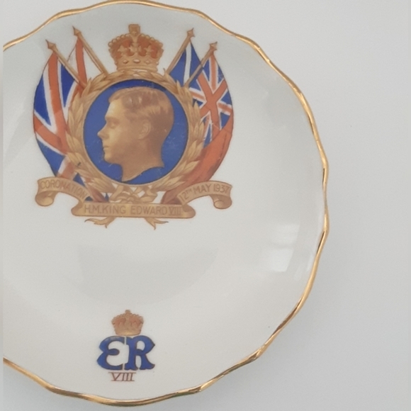 1937 H.M. King Edward VIII plate - Picture 5 of 8